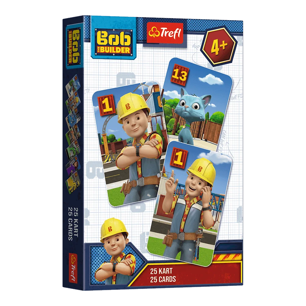 Гральні карти "Будівельник Боб" 25 карт Trefl (5900511085105)