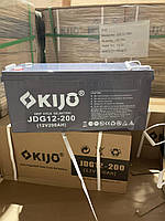 Аккумулятор гелевый Kijo JDG 12V 200Ah GEL для солнечных электростанций иветрогенераторов