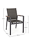 Стілець садовий з підлокітниками CRUISE CHARCOAL сірий, фото 2
