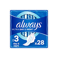 Гигиенические прокладки Always Ultra Day&Night (Размер 3) 28 шт. (4015400489764)