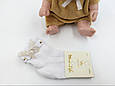 Дитячі шкарпетки середні Moni life білі з бантиками і намистинками бавовна для дівчаток 6 пар/уп, фото 3