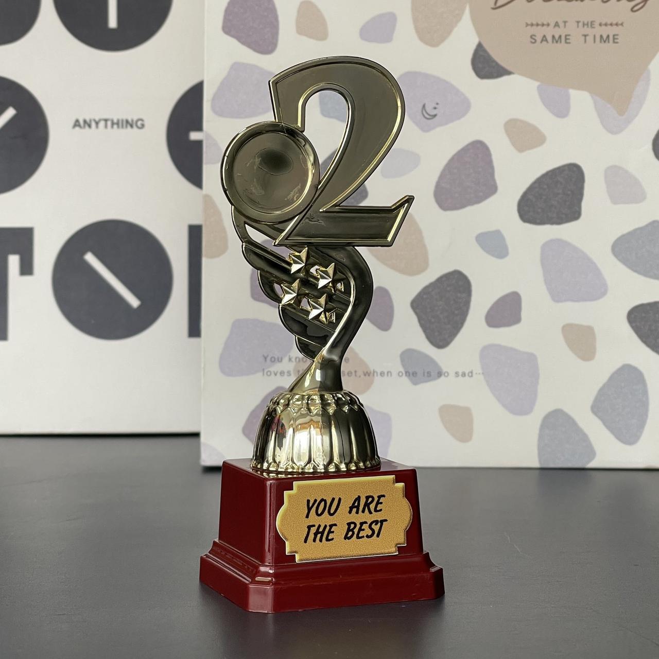 Кубок "Чемпіон 2 місце", укр., Кубок-статуэтка "Чемпион 2 место", фото 1