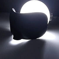 Маска для очей багаторазова з гумкою на липучці чорний колір 3D маска для сну з піни. 3D маска для сну з піни з ефектом пам'яті, фото 3