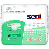 Підгузки для дорослих Seni Super Trio Large 10 шт (5900516691714) MM