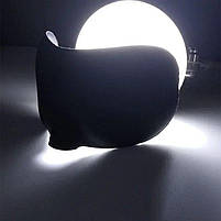 3D маски для сну з піни з ефектом пам'яті. Маска для очей багаторазова колір чорний, фото 3