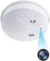 Детектором дыма с Мини камерой Uyikoo Smoke Detector Camera беспроводная камера с