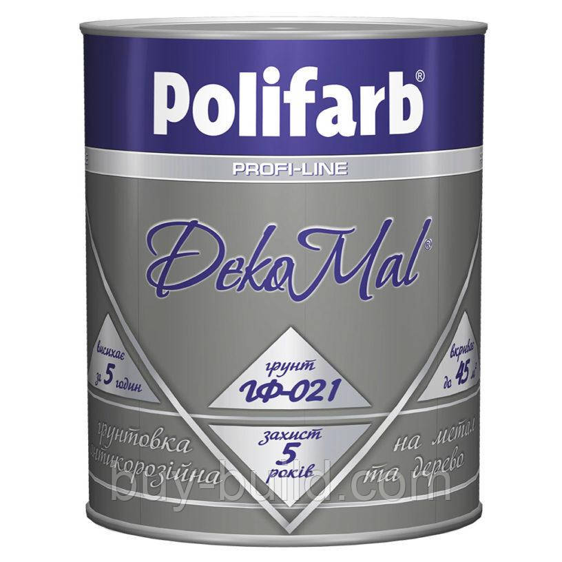 Грунтовка POLIFARB ГФ-021 сіра 0,9 кг