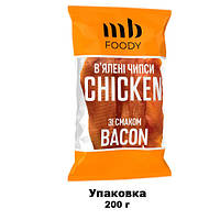 Курка Shaka чипс BACON, в'ялений, курячі чипси для легкого перекусу в більшій компанії