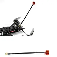 Антена для квадрокоптера дрона FPV Rush Cherry 5.8 ГГц SMA 160 мм