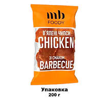 Курка Shaka чипс BARBECUE, в'ялений, курячі чипси, швидка закуска в далеких походах і подорожах