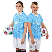 Форма футбольная детская MANCHESTER CITY 2024 SP-Planeta CO-6317 24/рост 130-140 см