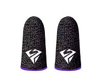 Киберспортивные сенсорные напальчники (носки) Choice для игр на телефоне CoD 4 шт Фиолетовый
