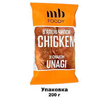 Курица Shaka чипс UNAGI, вяленый, чипсы из мяса курицы, легкая закуска для вечеринок или собраний
