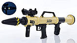 Іграшковий Гранатомет РПГ Базука Міномет із ракетами та ножами в комплекті, фото 3