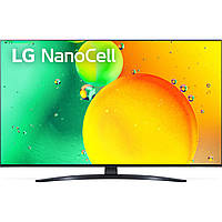Телевізор 55 дюймів LG 55NANO76 (4K NanoCell Smart TV Wi-Fi Bluetooth)