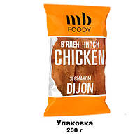 Курица Shaka чипс DIJON, вяленый, натуральные чипсы из курицы, легкая куриная закуска к пиву