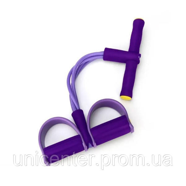 Тренажер эспандер VigohA Body Trimmer для ног рук пресса Фиолетовый UC, код: 6659412 - фото 4 - id-p2184982920