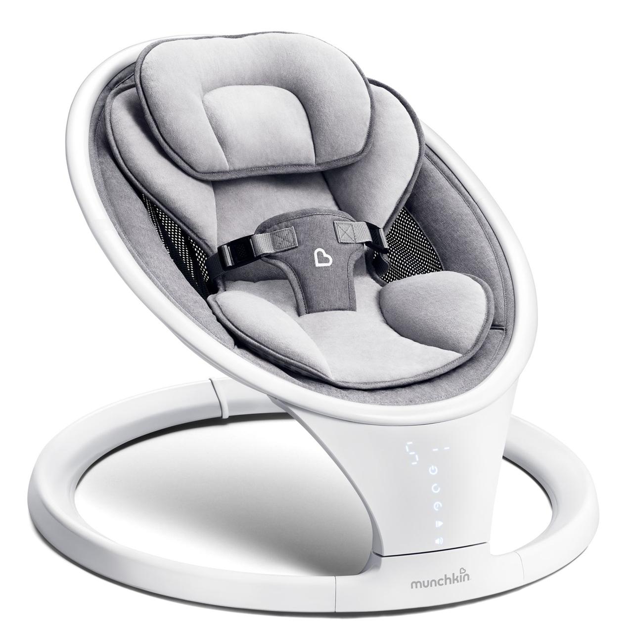 Заколисуючий центр Munchkin Baby Swing з функцією Bluetooth