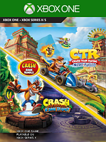 Crash Bandicoot Bundle - N. Sane Trilogy + CTR Nitro-Fueled (Xbox One) - Xbox Live Key - ARGENTINA