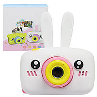 Детский фотоаппарат "Зайчик" Детский фотоаппарат с играми Детский фотоаппарат цифровой