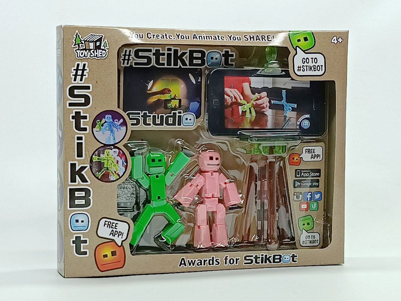 Ігровий набір Star toys "Stikbot" із підставкою для телефона JM-02A-6