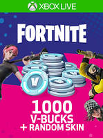 Fortnite 1000 V-Bucks + Random Skin - Xbox Live Key - EUROPE