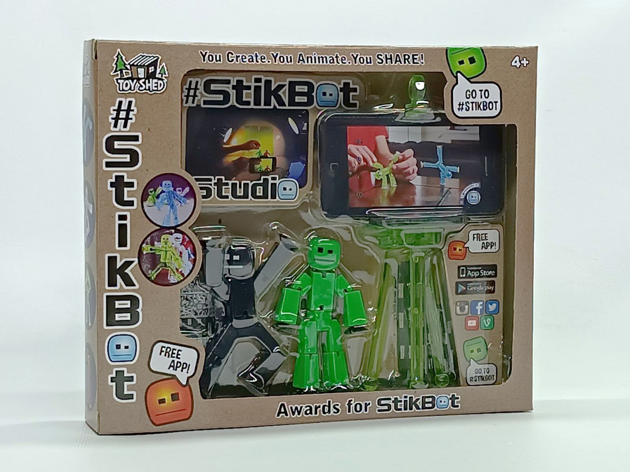 Ігровий набір Star toys "Stikbot" із підставкою для телефона JM-02A-5