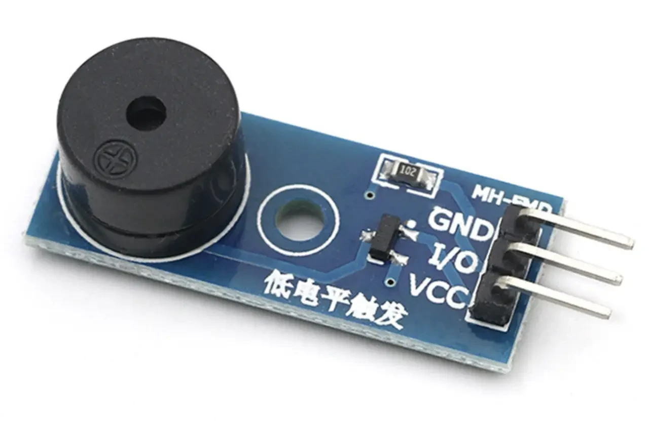 Модуль пасивного зумера низького рівня, плата керування сигналізації, 3,3-5В, фото 1