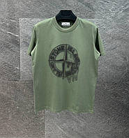 Классная мужская брендовая спортивная футболка ST0NE ISLANД