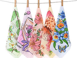 Рушник кухонний мікрофібра 25х50 паковання 20 шт.