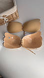 Бюстгальтер невидимка бежевий Invisible Bra Невидимий бюстгальтер В, С, фото 3