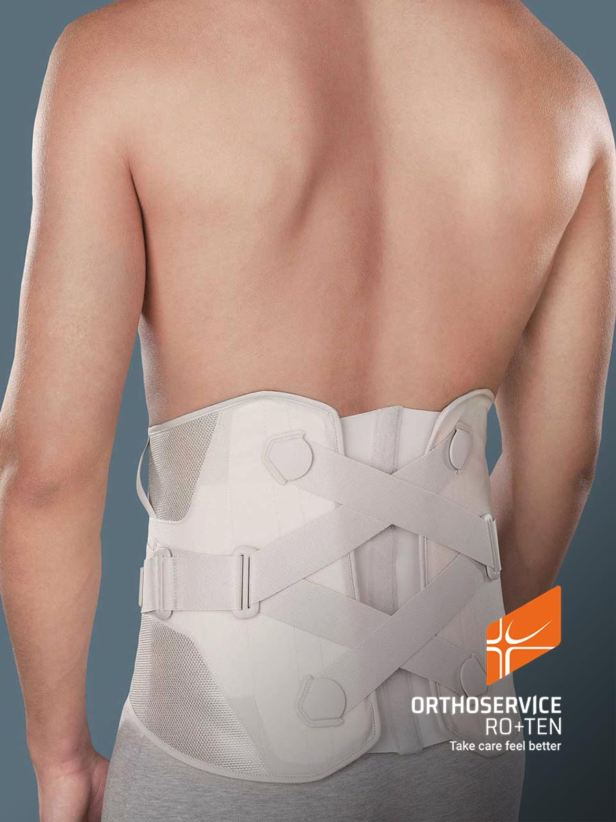 Високий ортез для стабілізації та підтримки поперекового відділу хребта ORTHOSERVICE (Швейцарія) M90072, фото 1