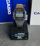 Вінтажний годинник casio Наручний годинник original кварцовий Наручний годинник casio з секундоміром