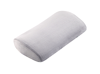 Ортопедическая подушка под поясницу клиента для наращивания ресниц Beauty Balance Lash Серый