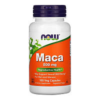 Мака перуанська NOW Maca 500 mg (100 вега-капс)