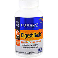 Натуральная добавка Enzymedica Digest Basic, 180 капсул EXP