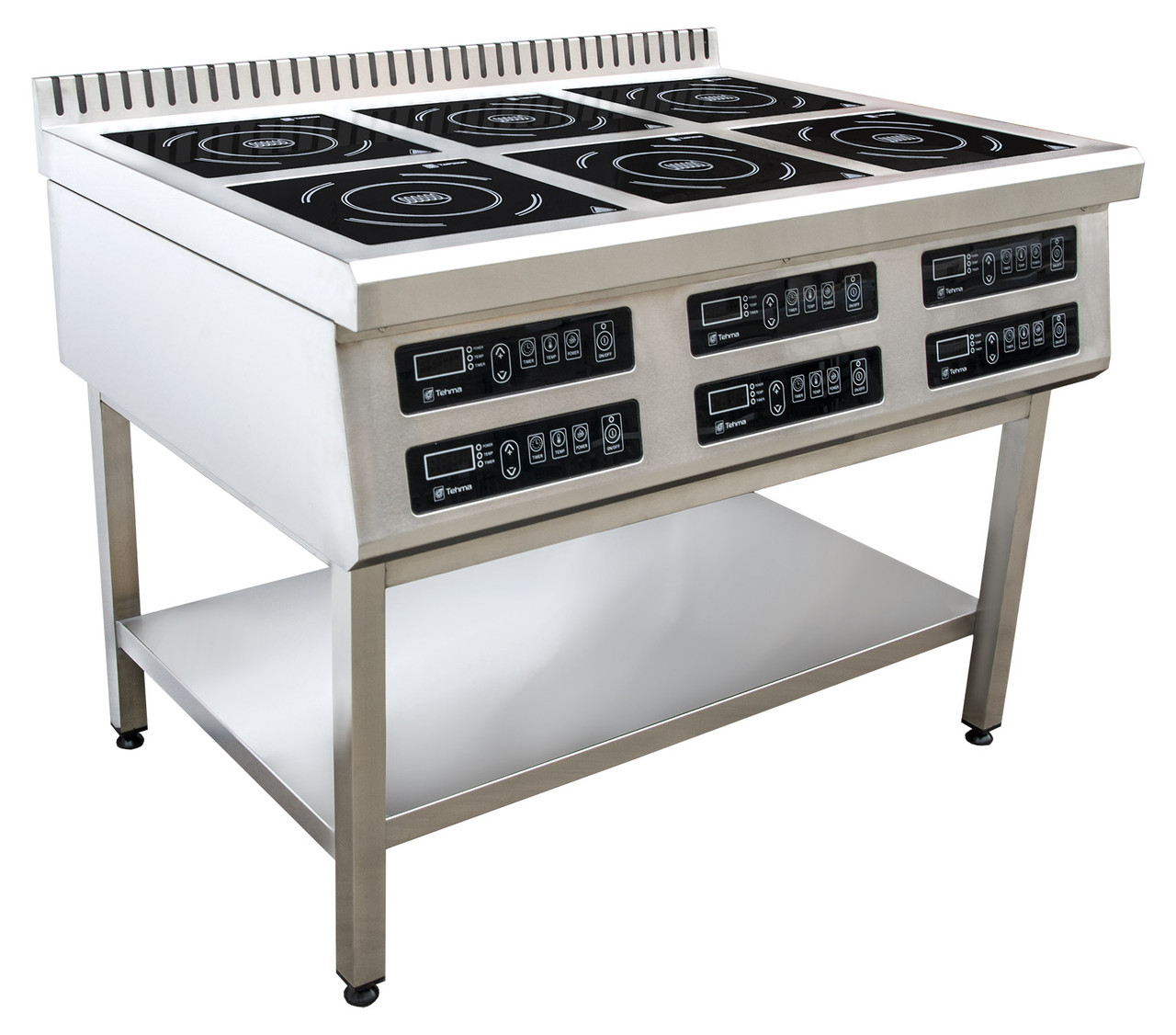 Плита індукційна на 6 комфорок (2.8 кВт), фото 1