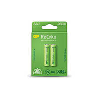 Аккумулятор Gp AA R6 ReCyko battery 2600mAh AA (2700Series, 2 battery pack) (270ААHCE-EB2(Recyko) /