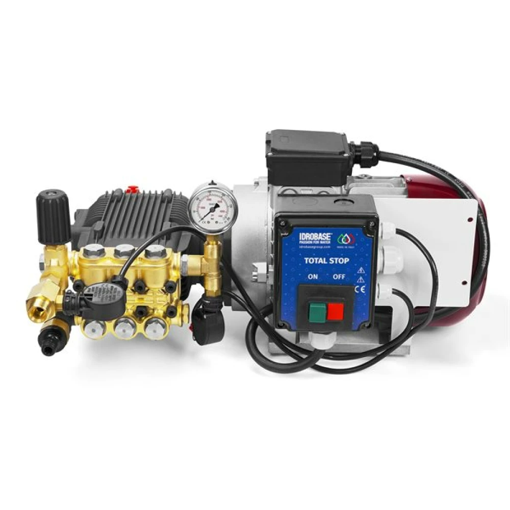 Мийка високого тиску Idrobase ZX.1042 (мотор-помпа, 150 барів, 380 В), фото 1