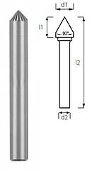 Борфреза конусна 90° PROFITOOL - 3х1,5х38x3 мм (K03033-6)