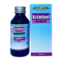 Сироп Крімінол Вьяс, 100 мл, протипаразитарний, Kriminol syrup Vyas