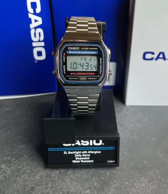 Классические наручные часы retro Casio a168wa-1yes Винтажные часы casio Наручные часы касио - фото 2 - id-p2185020709
