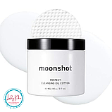 Бавовняні серветки для зняття водостійкого макіяжу Moonshot Perfect Cleansing Oil Cotton, 45 шт, фото 2