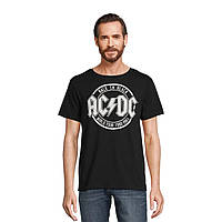 Чоловіча футболка AC/DC Back In Black рокер L, XL, 2XL, 3XL