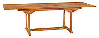 Тиковий стіл розкладний прямокутний Столи розкладні дерев'яні Тиковий стіл Меблі з тику Столи з тику