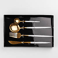 Набор TS Kitchen столовых приборов Cutlery set на 1 персону белый (HP96915)