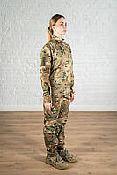 Костюм тактический рип-стоп мультикам женский боевой камуфляжный multicam форма штурмовая летняя военная YYY