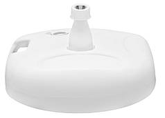 Квадратна основа для парасольки біла Підставка під парасольку Підставки для садових парасольок Тримач парасольки пластик