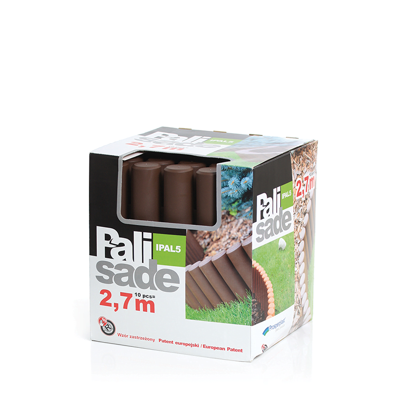 Бордюр палисад Prosperplast PALISADA трубчатый Палисад для клумб ...