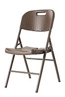 Легкий складной стул Time Eco ТЕ-1813 Дачные столы и стулья Стол и стулья для веранды Уличные стулья
